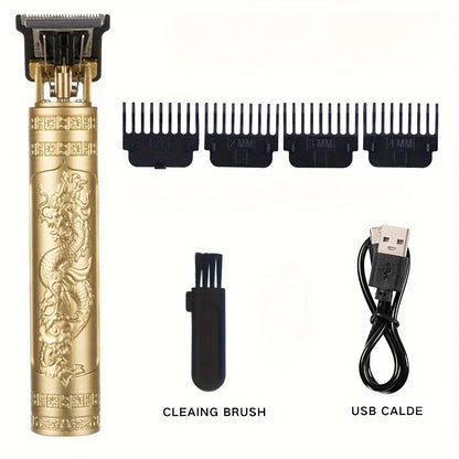 Vintage T9 Hair Clipper Beard Shaving Body Hair Trimmer Clippers Electric Men Haircut Machine 0mm Barber Shaver