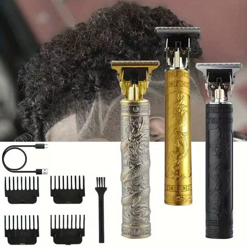 Vintage T9 Hair Clipper Beard Shaving Body Hair Trimmer Clippers Electric Men Haircut Machine 0mm Barber Shaver