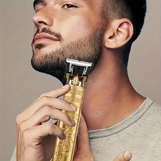 Vintage T9 Hair Clipper Beard Shaving Body Hair Trimmer Clippers Electric Men Haircut Machine 0mm Barber Shaver