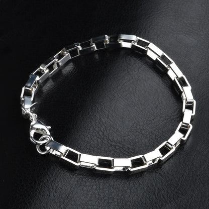 Sterling Silver Linked Bracelet