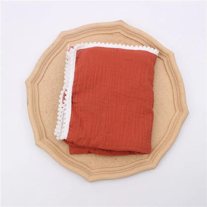 Organic Cotton  Baby Tassel Blankets