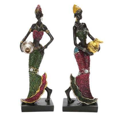 African Statue Figurine