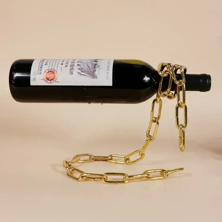 Magical Suspension Iron Chain Wine Racks