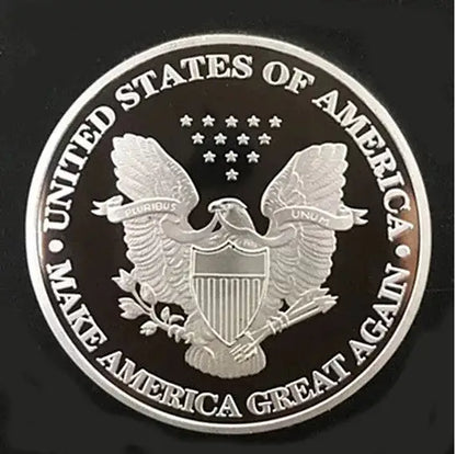 Mr. President Collector's Choice Donald Trump Coin 1 OZ Silver Clad