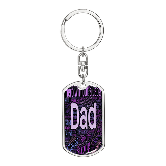Fathers Day Key Chain