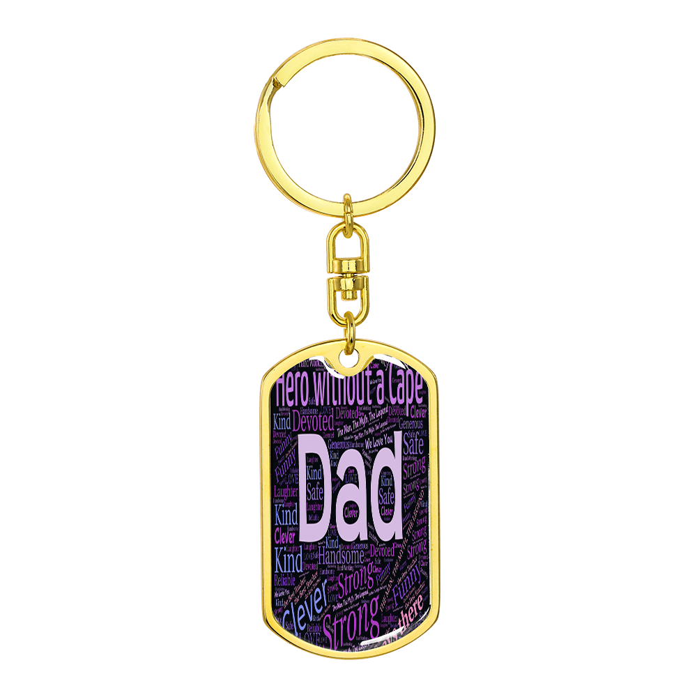 Fathers Day Key Chain
