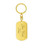 Fathers Day Key Chain
