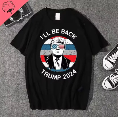 Trump - 'He Was Right' Patriotic Graphic T-Shirt