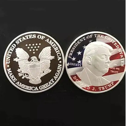 Mr. President Collector's Choice Donald Trump Coin 1 OZ Silver Clad