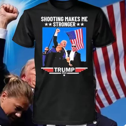 Trump - 'He Was Right' Patriotic Graphic T-Shirt